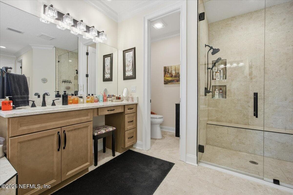 Primary Bathroom — 1239 LAKE ASBURY Drive, Green Cove Springs, FL 32043
