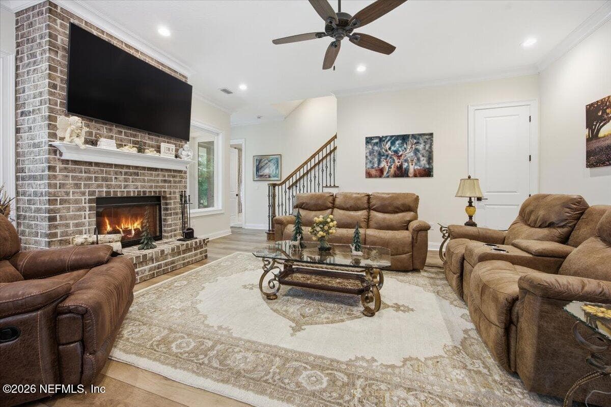 Family Room — 1239 LAKE ASBURY Drive, Green Cove Springs, FL 32043