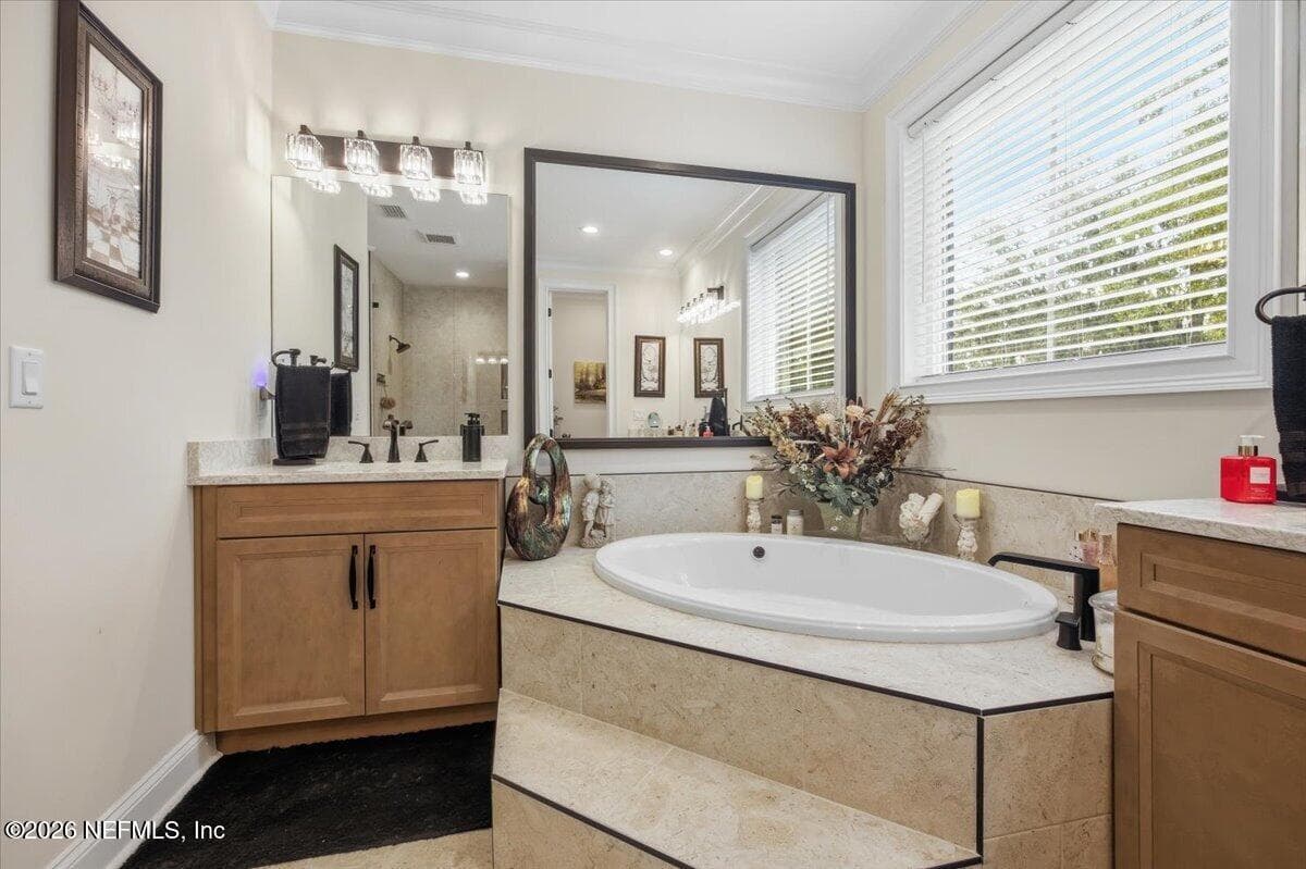 Primary Bathroom — 1239 LAKE ASBURY Drive, Green Cove Springs, FL 32043