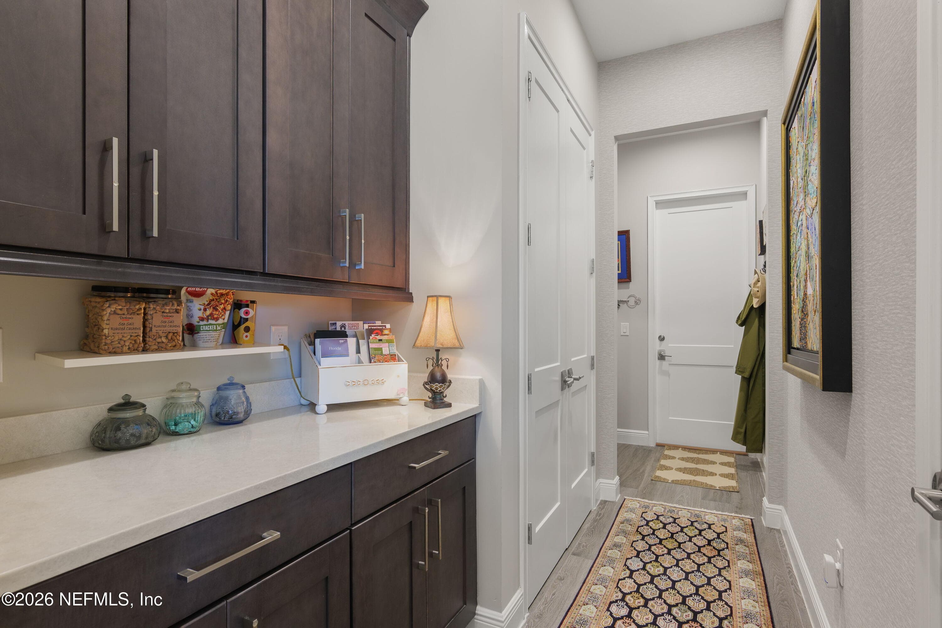 Butler's pantry and another storage closet for ultimate organization — 703 RUM RUNNER Way, St. Johns, FL 32259