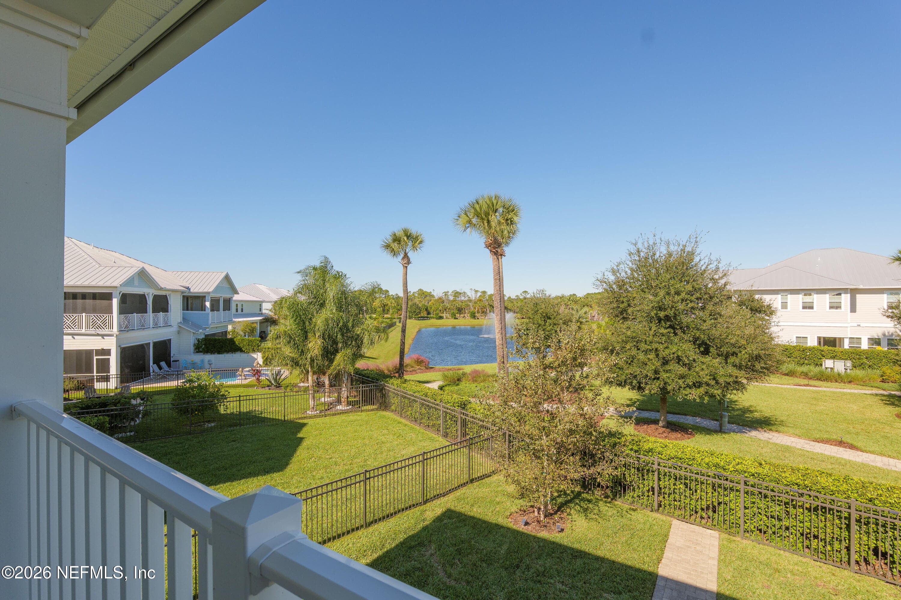 Peaceful views from the Private balcony — 703 RUM RUNNER Way, St. Johns, FL 32259