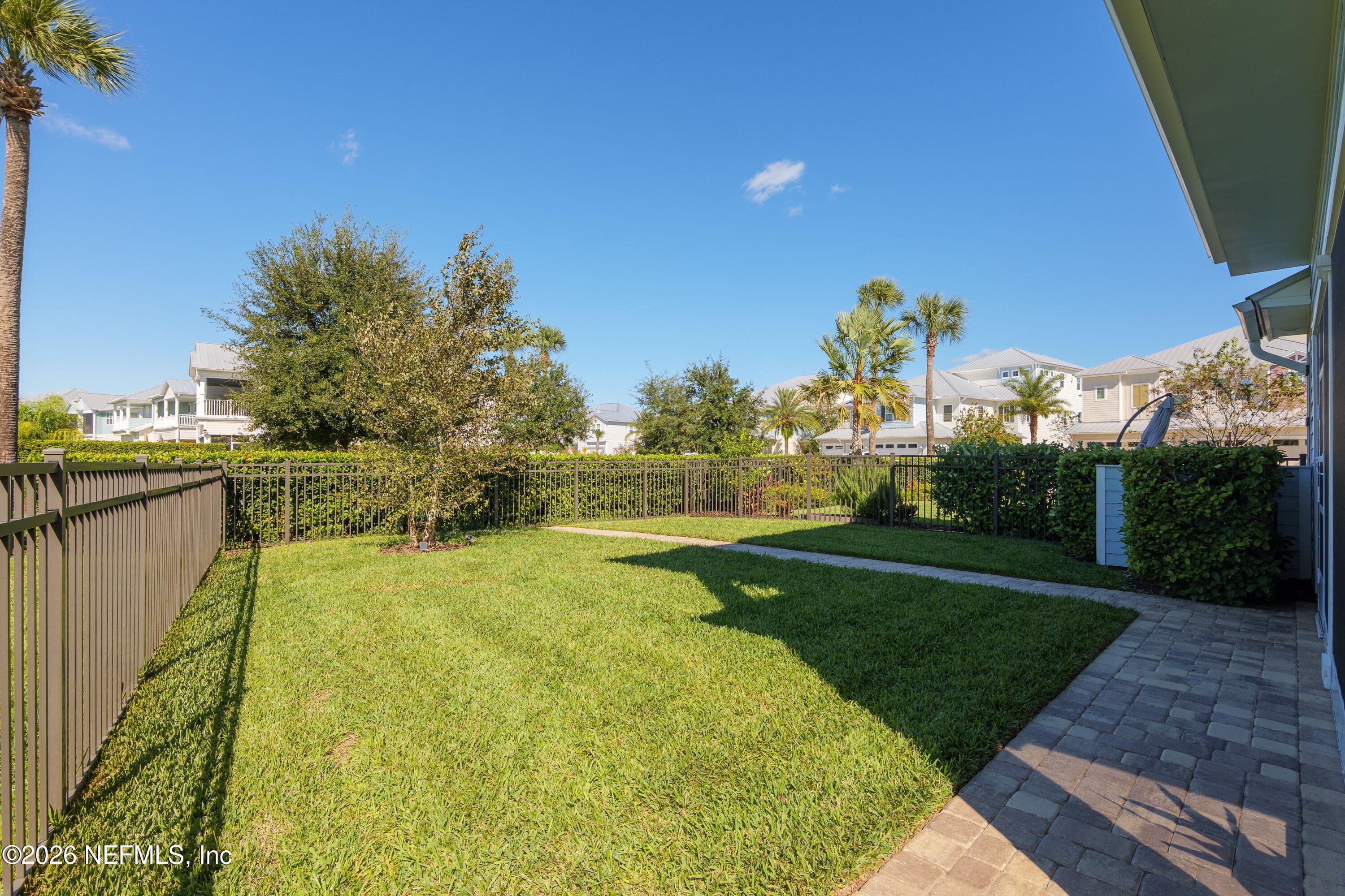 Beautifully kept backyard maintained by association! No need to spend your weekends mowing the yard! — 703 RUM RUNNER Way, St. Johns, FL 32259