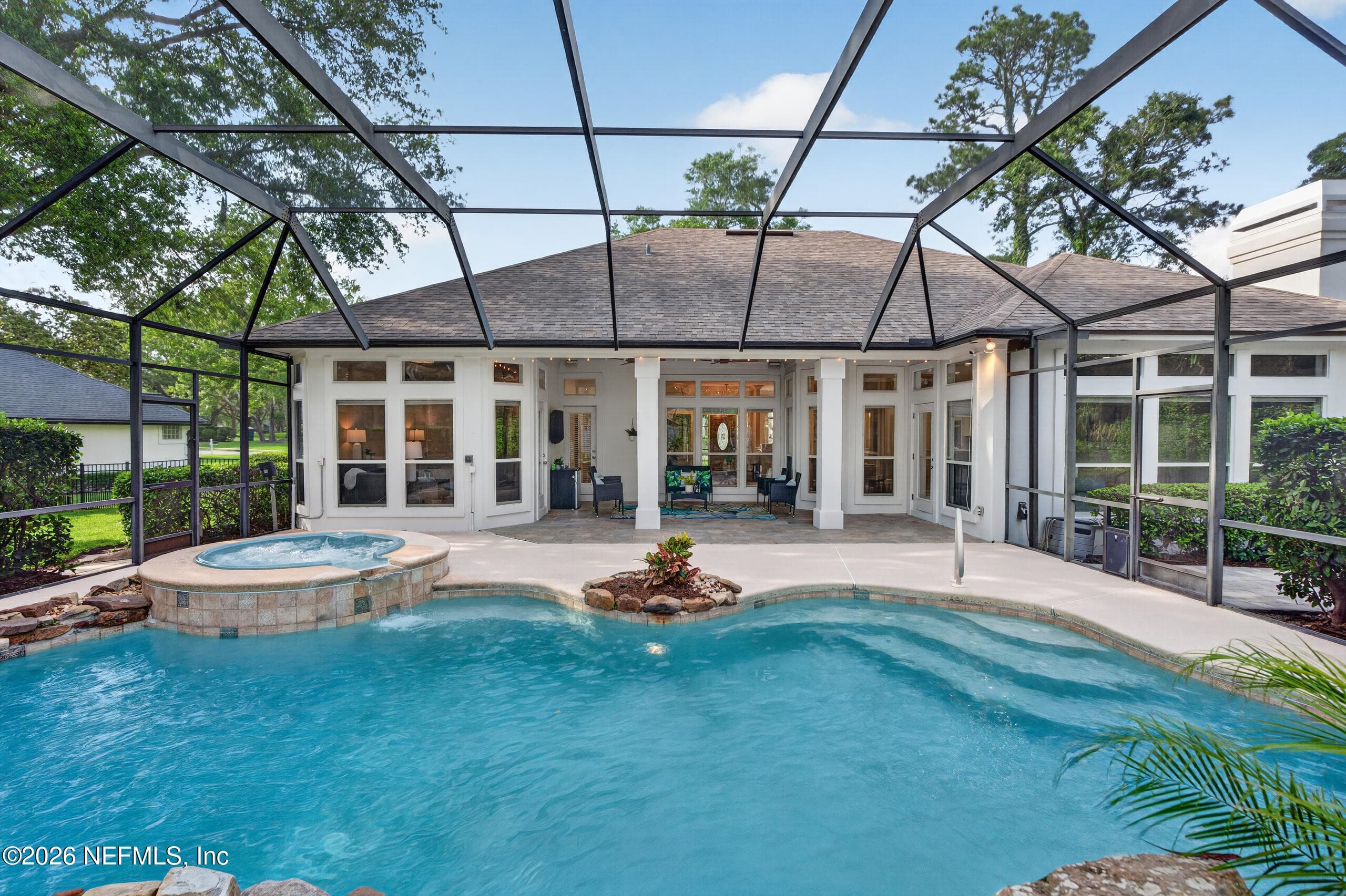 Heated Pool & Spa — 13634 SHIPWATCH Drive, Jacksonville, FL 32225