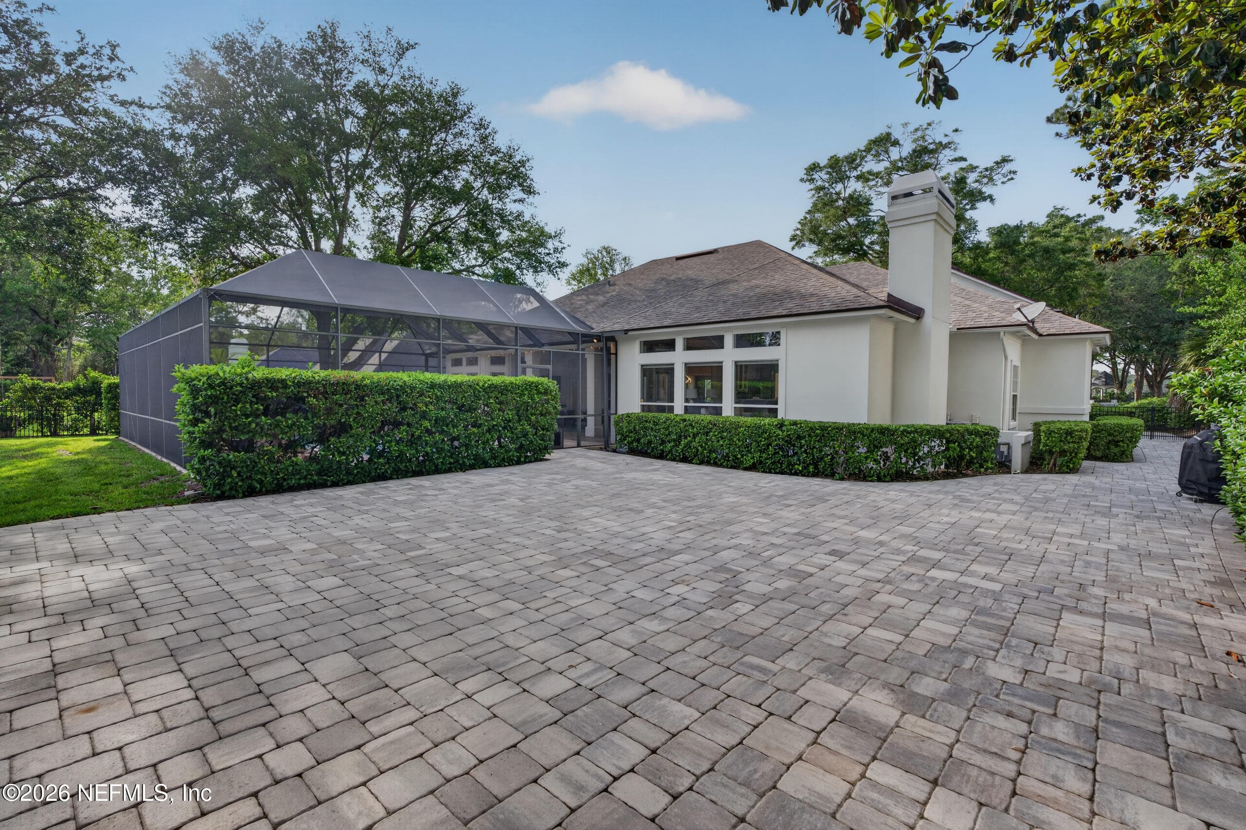 Huge private outdoor space for entertainment or sports — 13634 SHIPWATCH Drive, Jacksonville, FL 32225