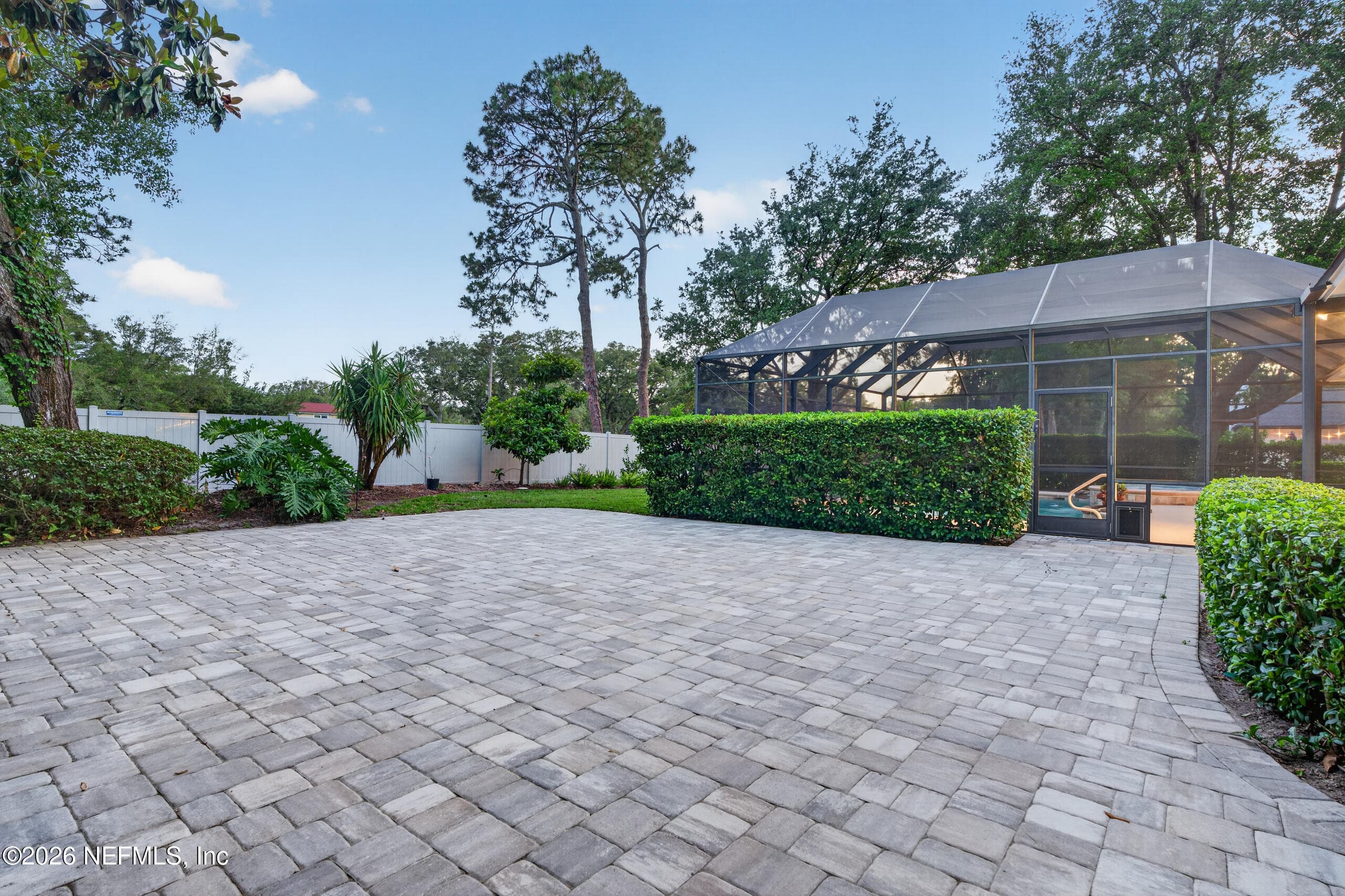 Huge private outdoor space for entertainment or sports — 13634 SHIPWATCH Drive, Jacksonville, FL 32225