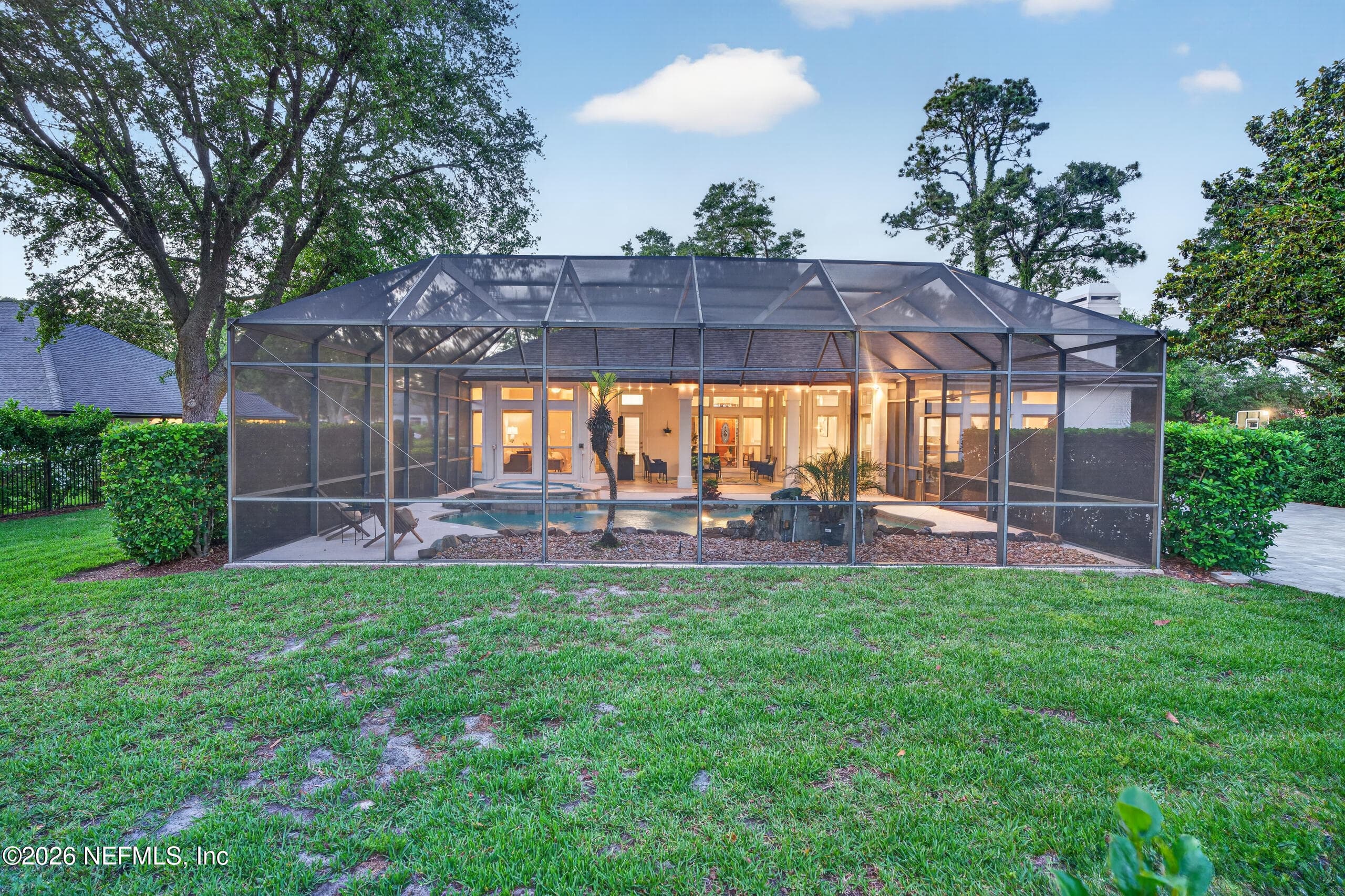 Huge green backyard and side yard space — 13634 SHIPWATCH Drive, Jacksonville, FL 32225