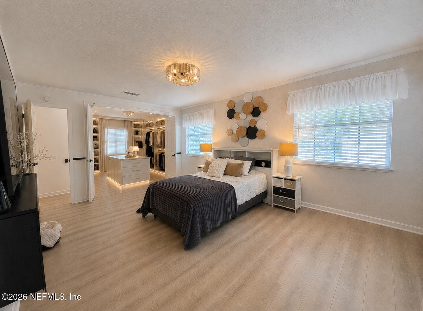 AI image of Bedroom 2 as a walk in closet — 332 WHISPERING WOODS Drive, Fleming Island, FL 32003