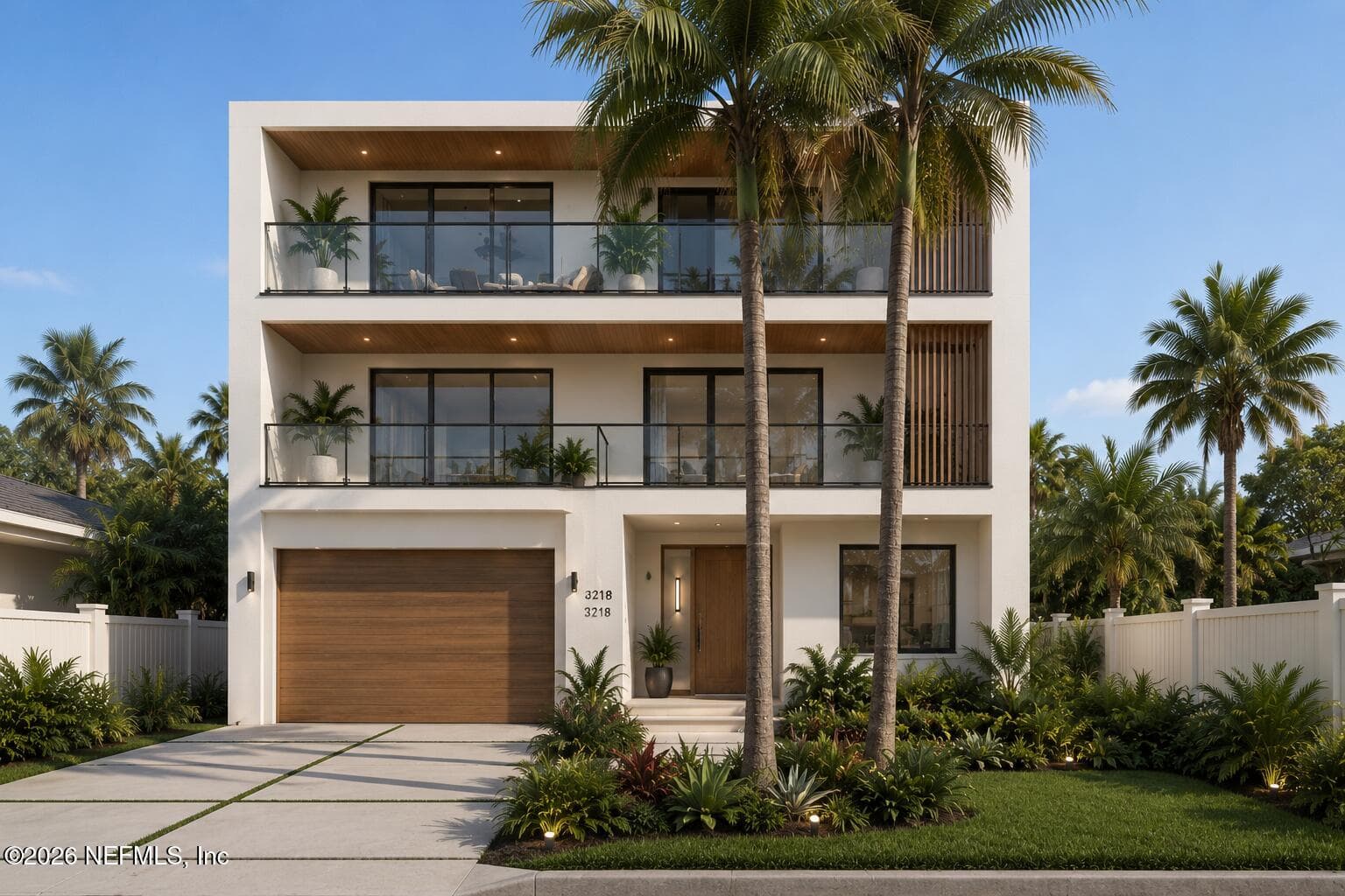 Virtually designed image. Not to scale. — 3218 1ST Street S, Jacksonville Beach, FL 32250