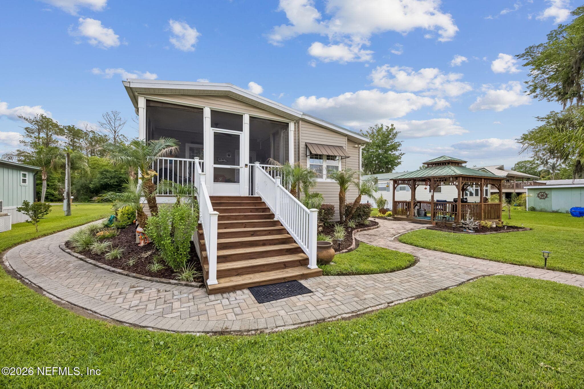 Pavers Abound This Awesome Property — 329 PARADISE Circle, Satsuma, FL 32189