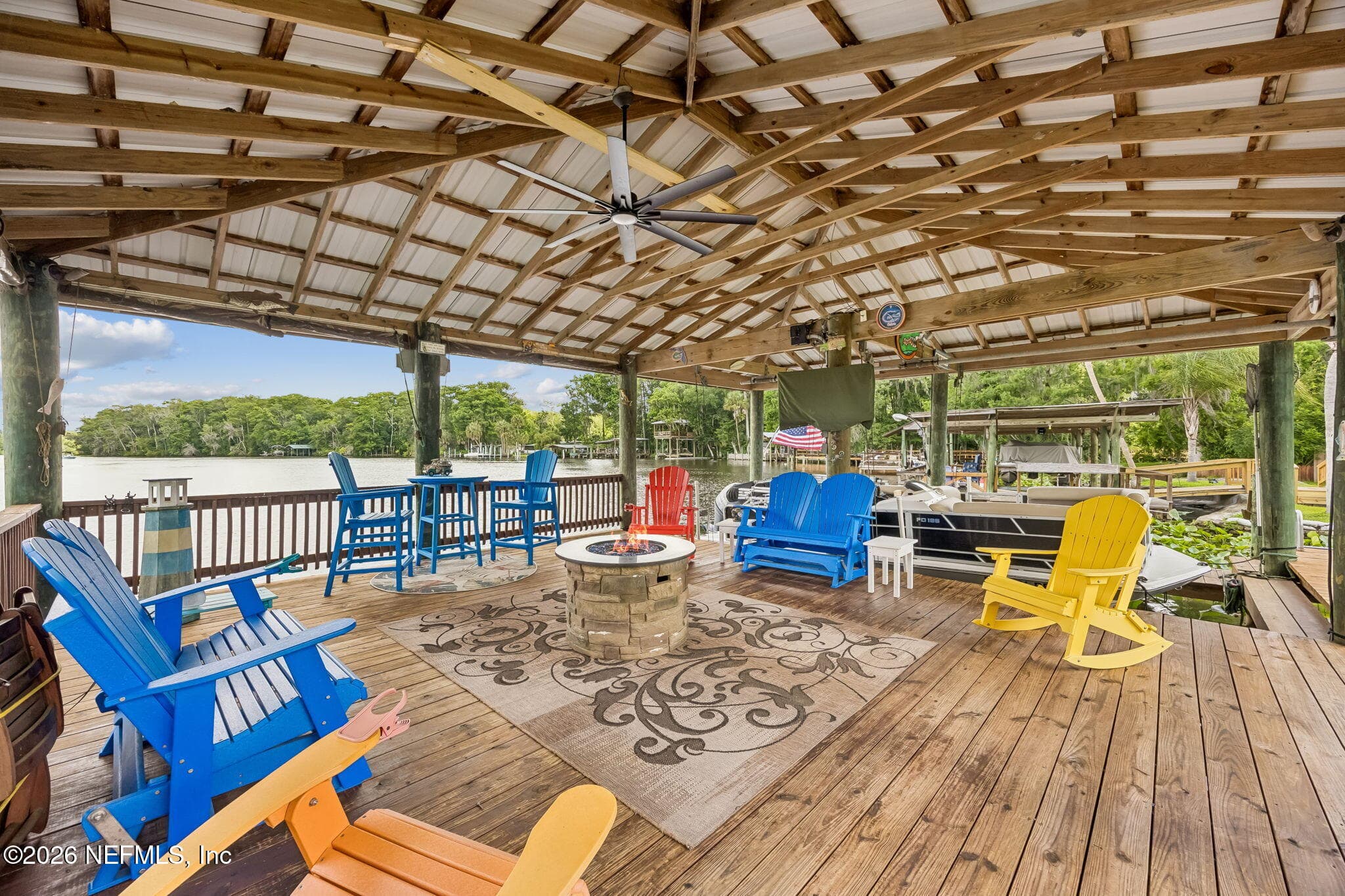 And Gas Fire Pit — 329 PARADISE Circle, Satsuma, FL 32189