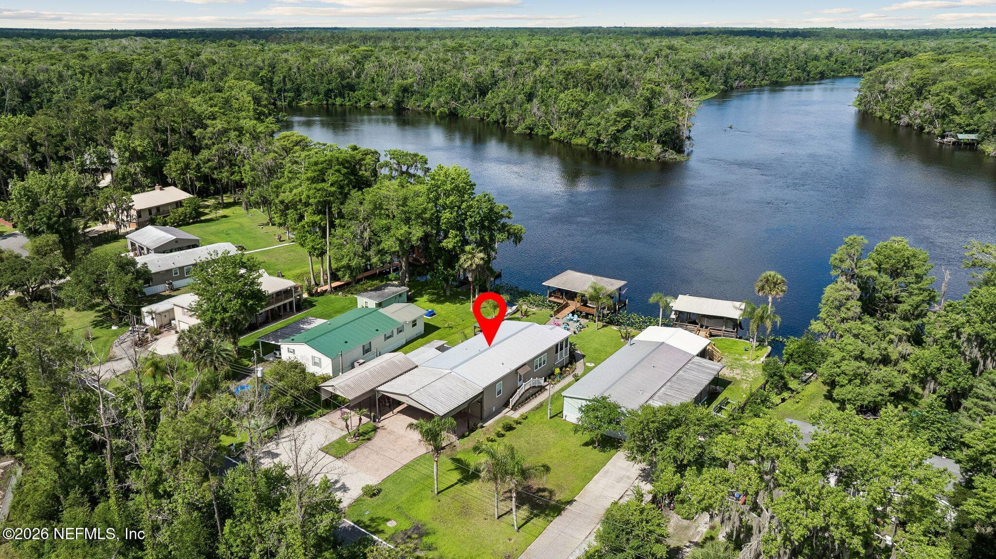 Several Aerial — 329 PARADISE Circle, Satsuma, FL 32189