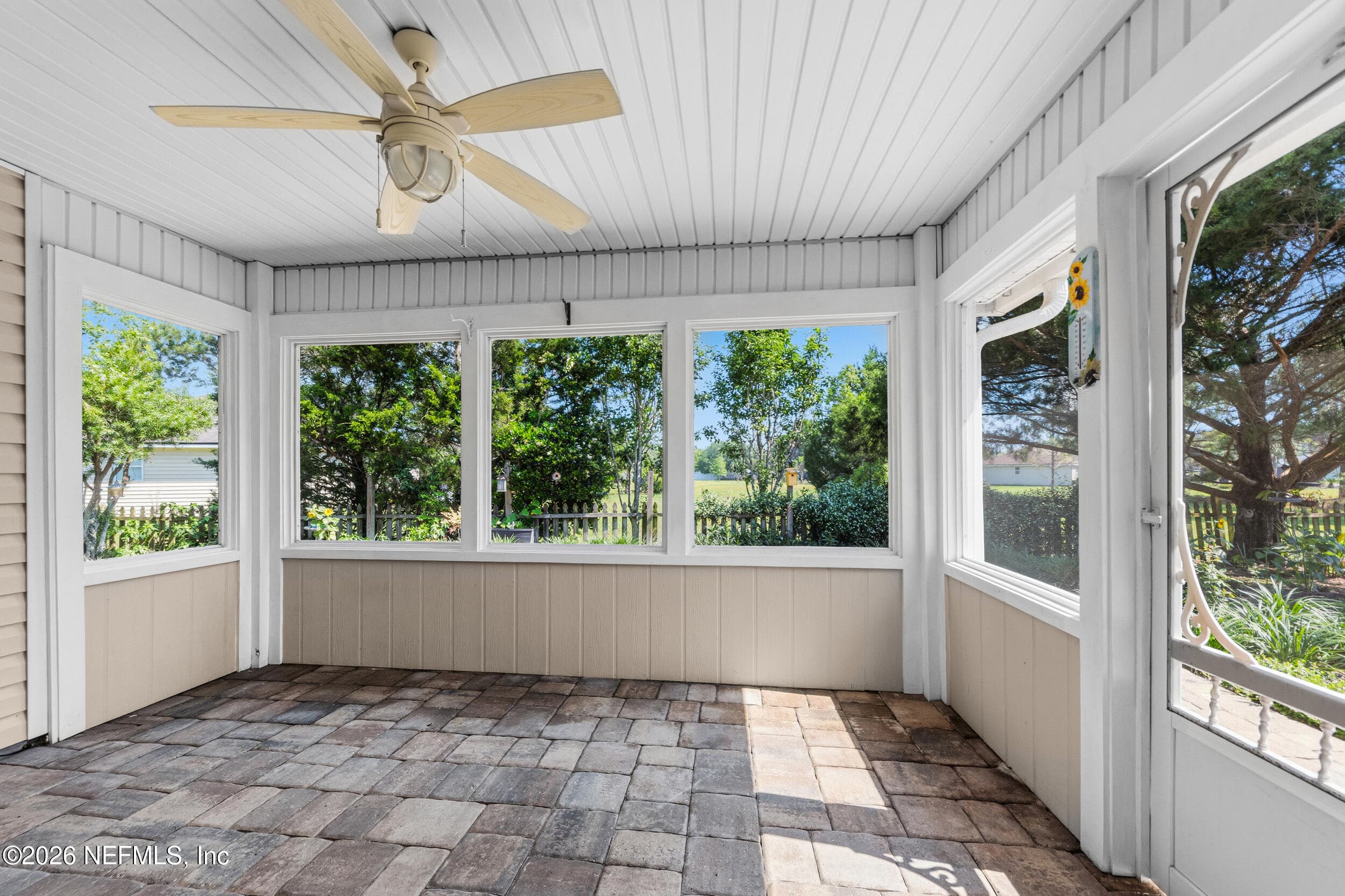 Screened in covered lanai — 86512 WORTHINGTON Drive, Yulee, FL 32097
