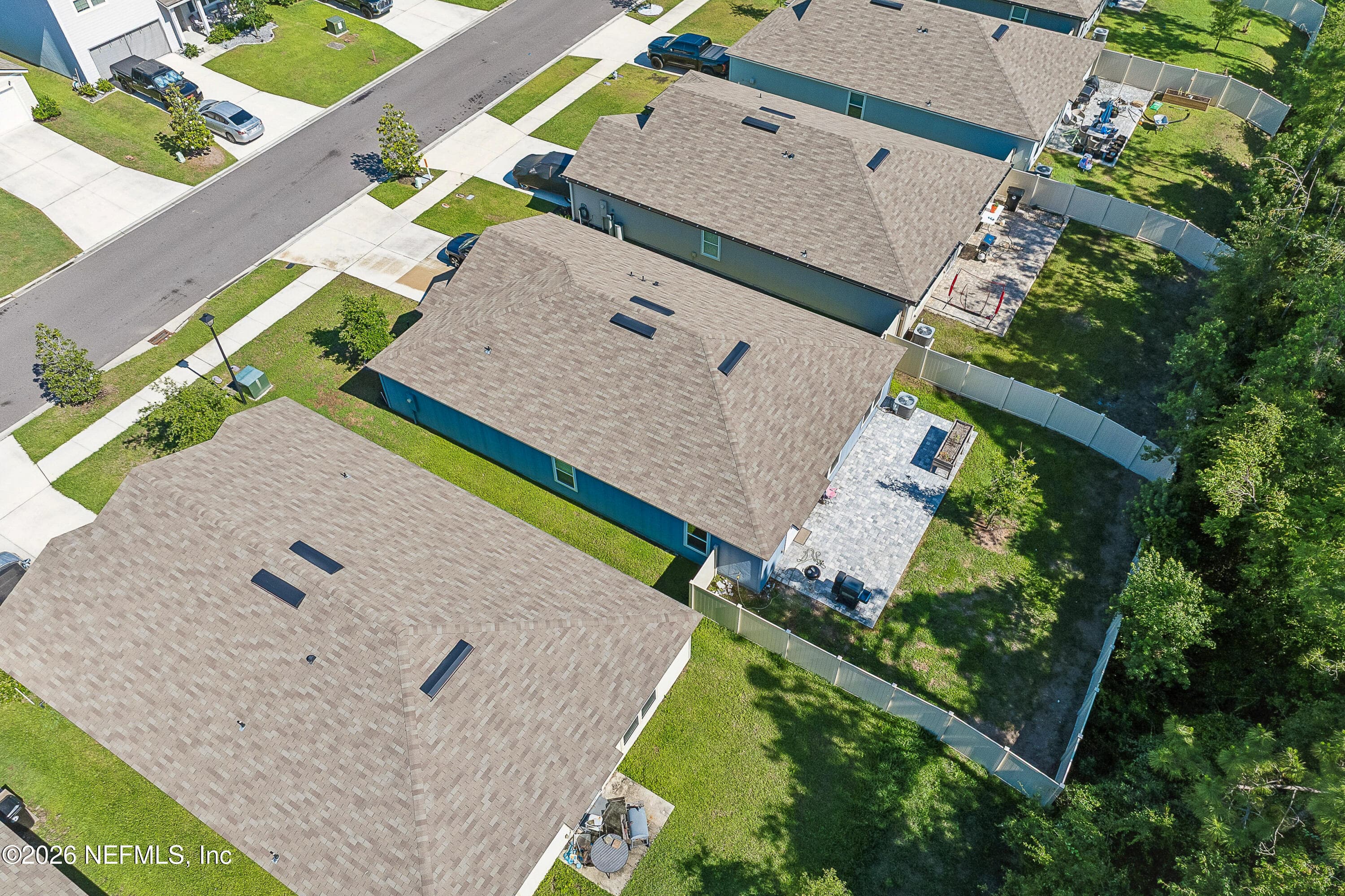 Back Left Aerial — 3286 LAWTON Place, Green Cove Springs, FL 32043