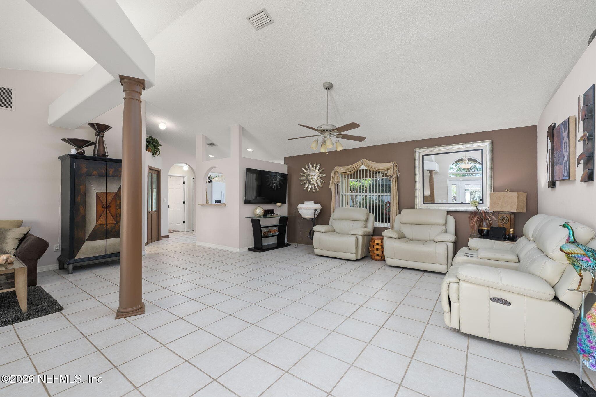 Living Room — 24 EGAN Drive, Palm Coast, FL 32164