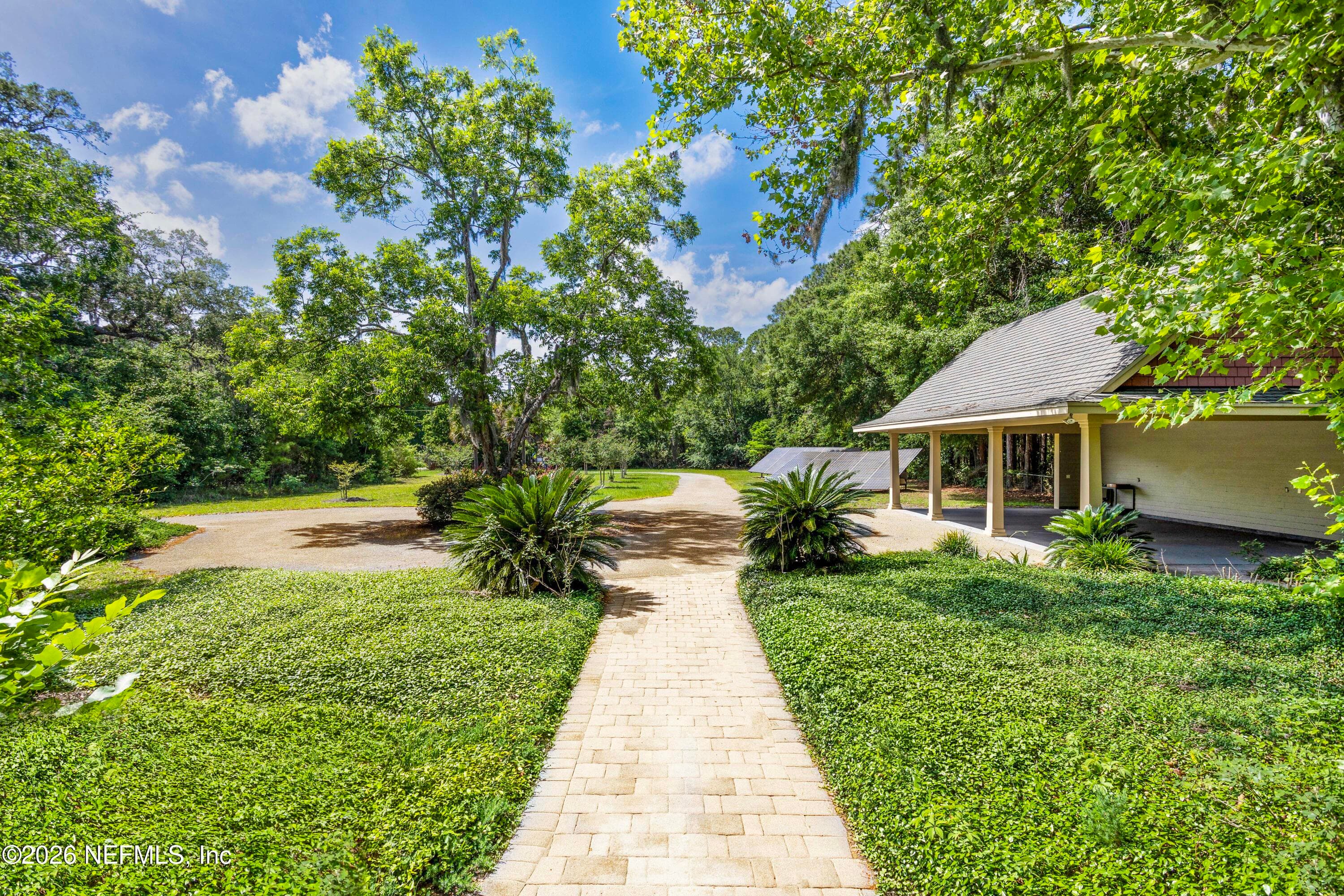 1.55 acres, front of the property to Old Nassauville. — 940564 OLD NASSAUVILLE Road, Fernandina Beach, FL 32034