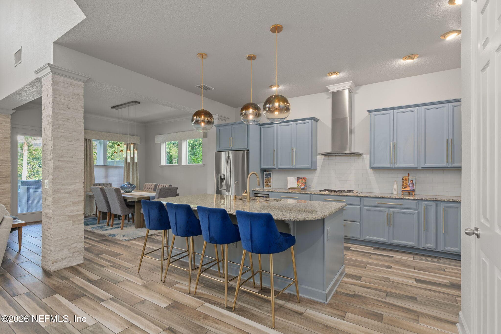 Kitchen overlooks all the action! — 187 SKYWOOD Trail, Ponte Vedra, FL 32081