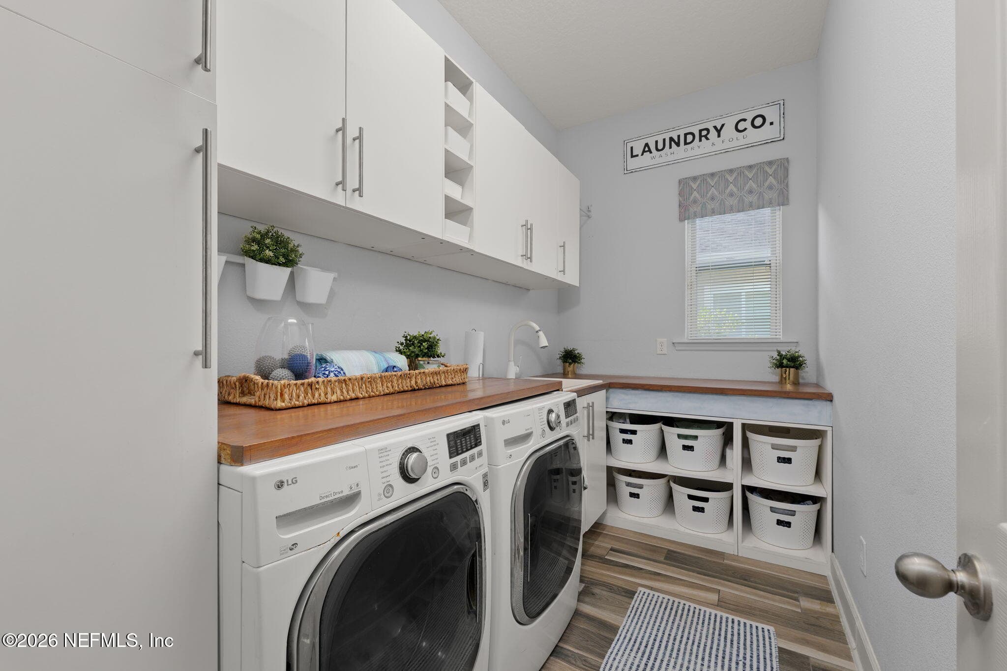 Laundry with cabinetry & sink! — 187 SKYWOOD Trail, Ponte Vedra, FL 32081