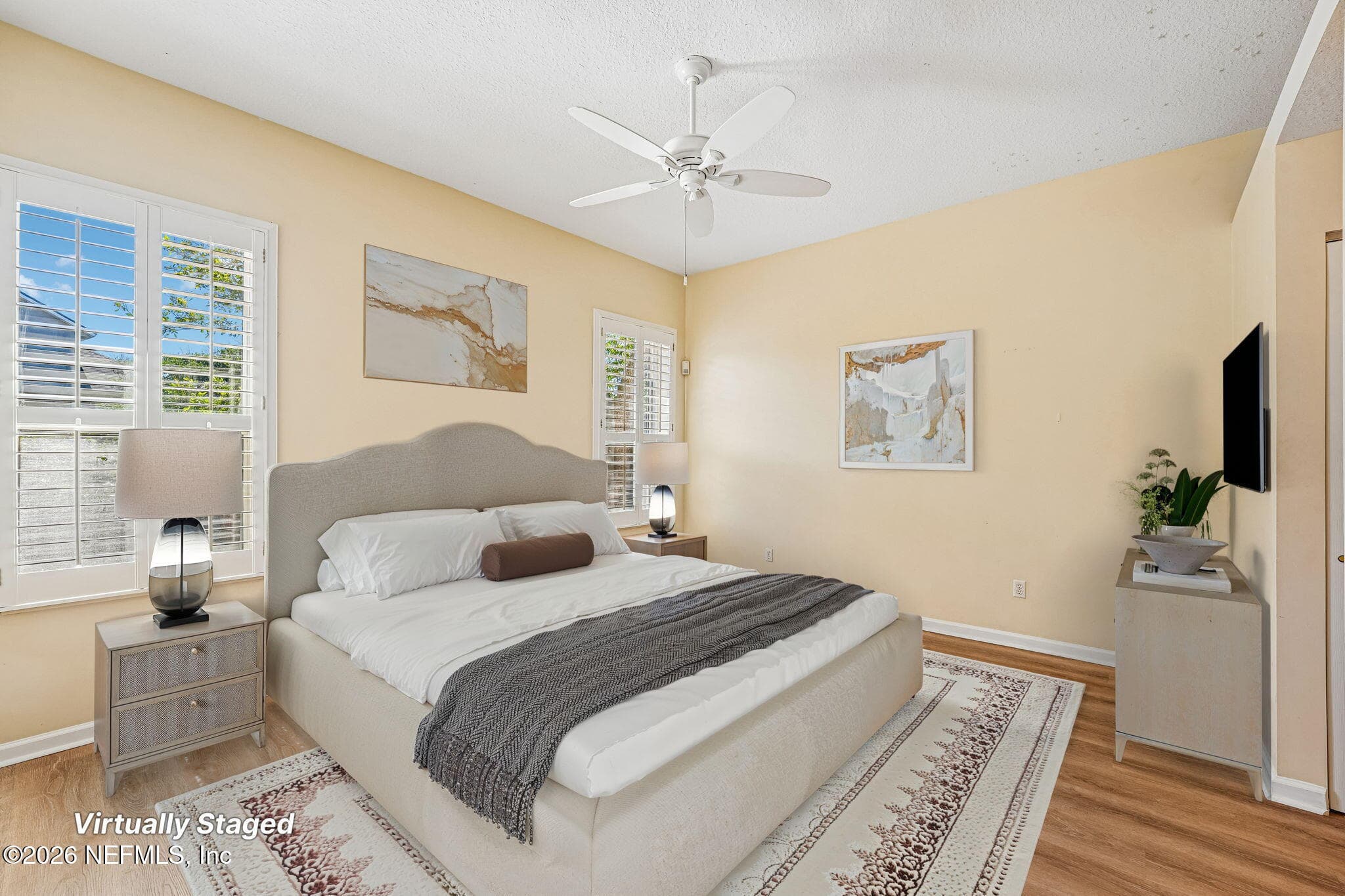 Plantation Shutters, Ceiling Fan, LVP Flooring — 212 SALT GRASS Court, Ponte Vedra Beach, FL 32082