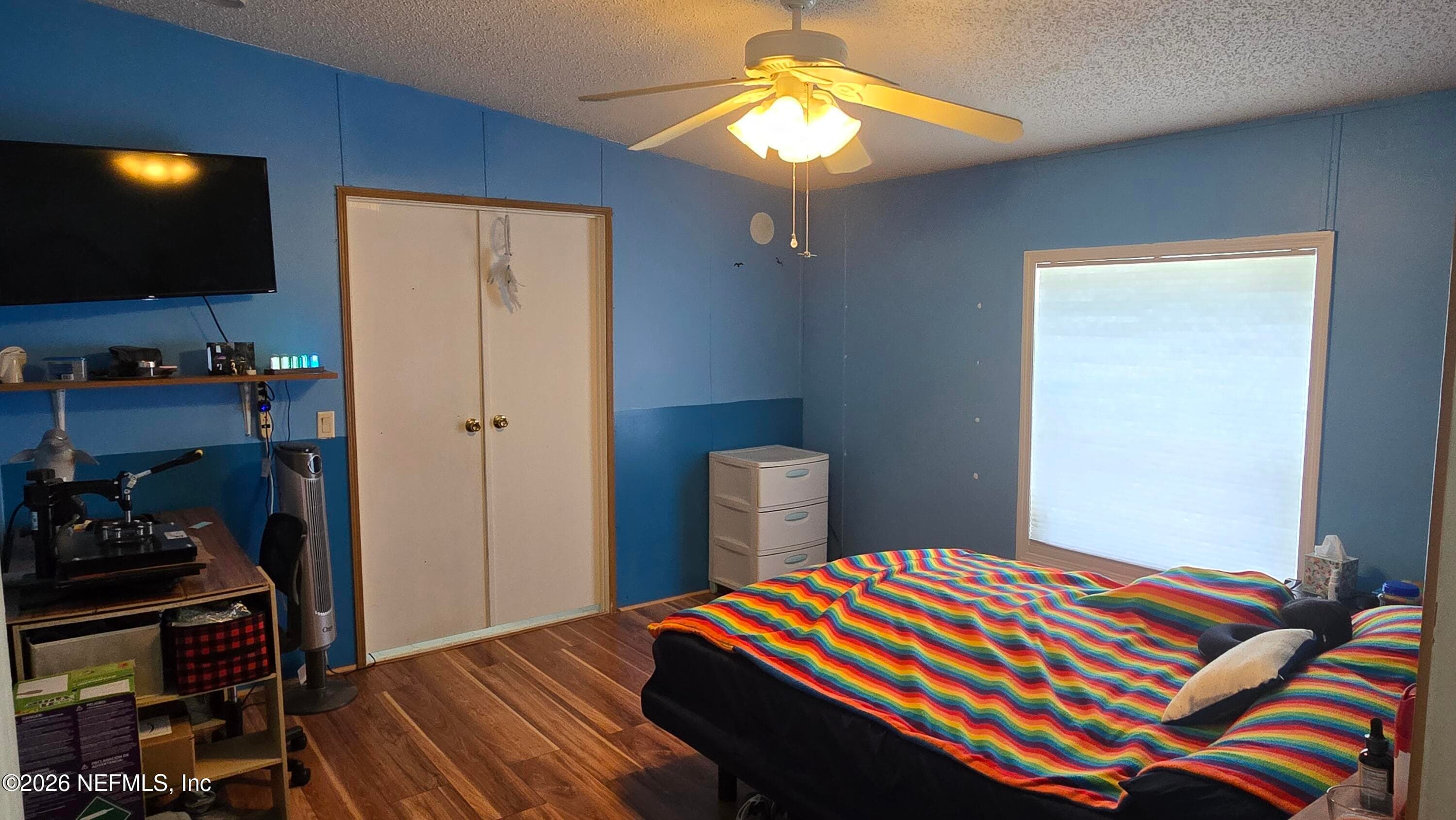 2204 Whippoorwill Dr, St Augustine, FL - Primary bedroom off living room - double door entry to bathroom — 2204 WHIPPOORWILL Drive, St. Augustine, FL 32084