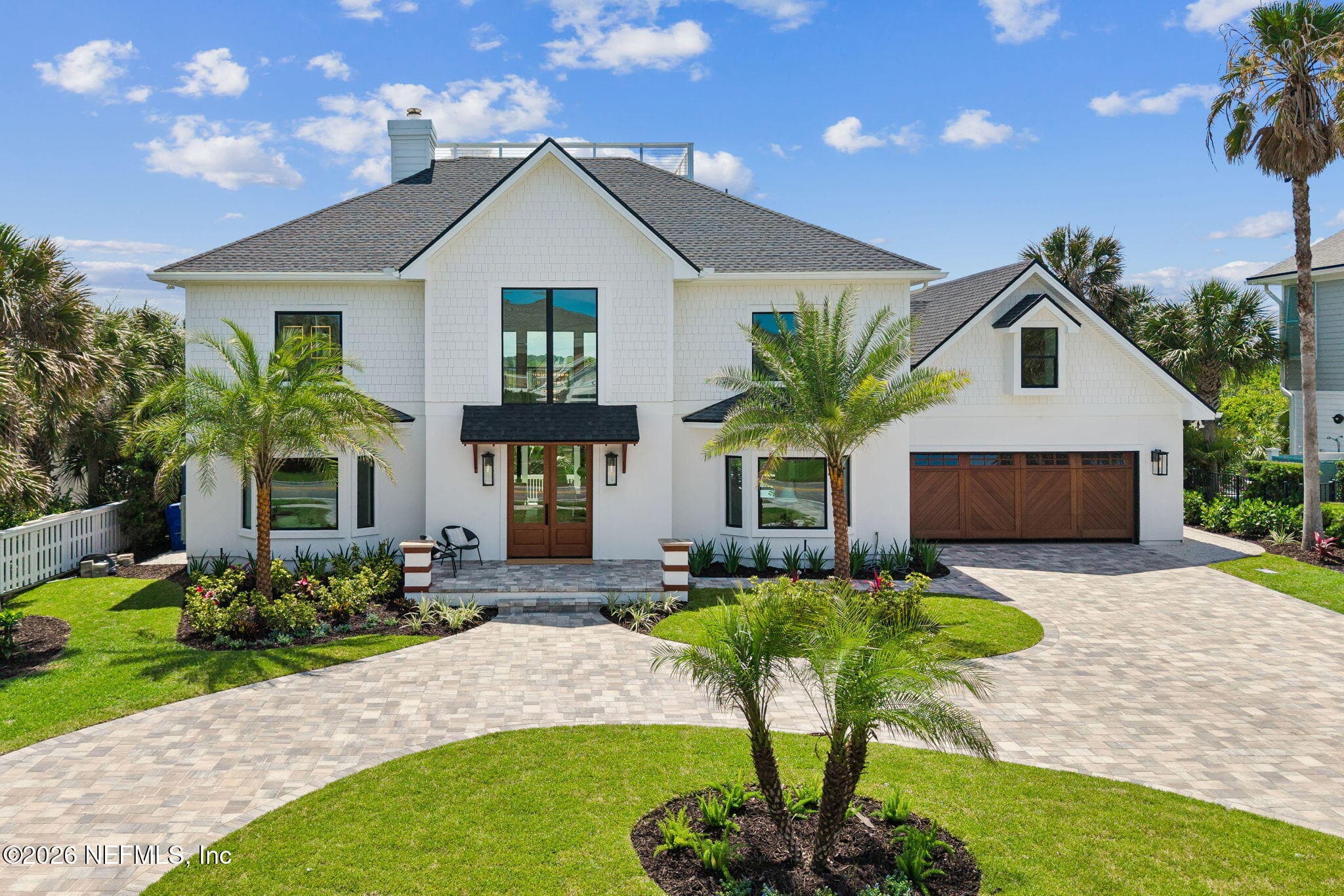 Circular paver drive — 730 PONTE VEDRA Boulevard, Ponte Vedra Beach, FL 32082