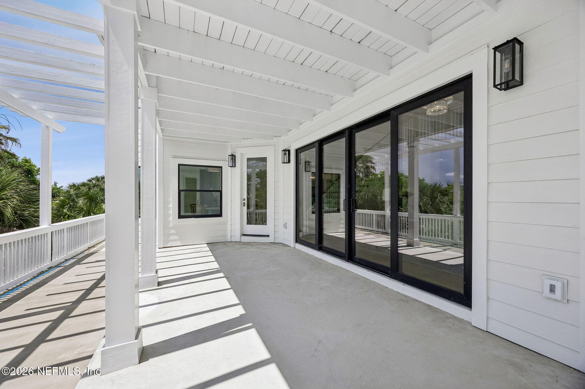 Sliders from living area, door from breakfast nook and the inlaw suite looking over the Guana Preserve — 730 PONTE VEDRA Boulevard, Ponte Vedra Beach, FL 32082