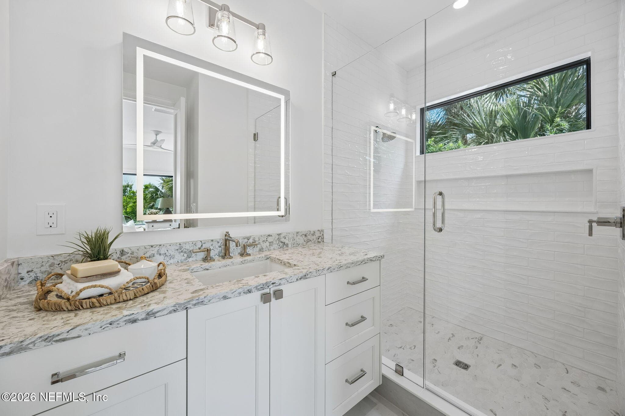 Custom vanity and walk in shower — 730 PONTE VEDRA Boulevard, Ponte Vedra Beach, FL 32082