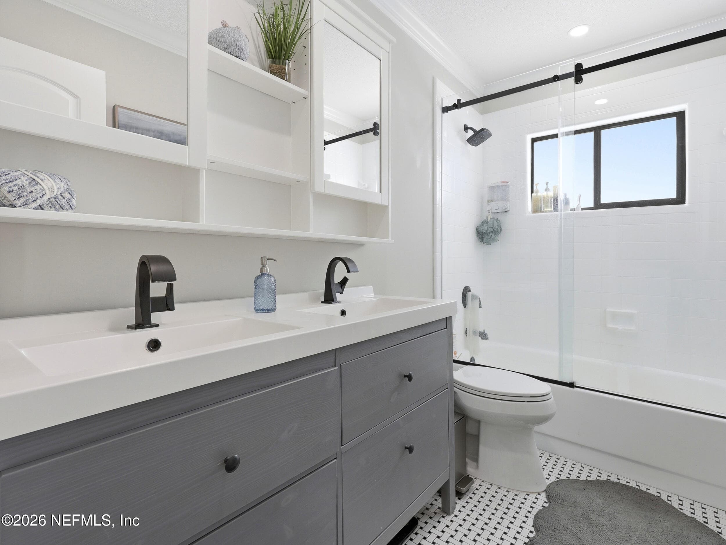 Full Bath upstairs — 1202 1ST Street S, Jacksonville Beach, FL 32250