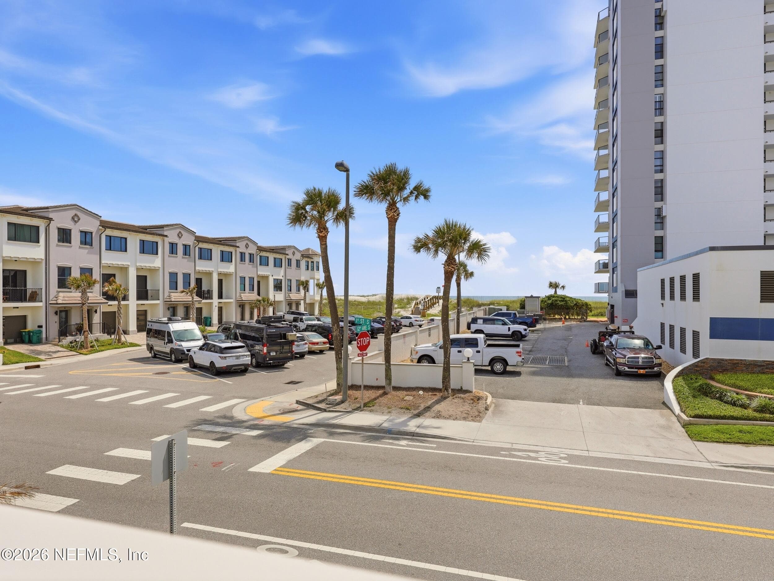 View from balcony downstairs — 1202 1ST Street S, Jacksonville Beach, FL 32250