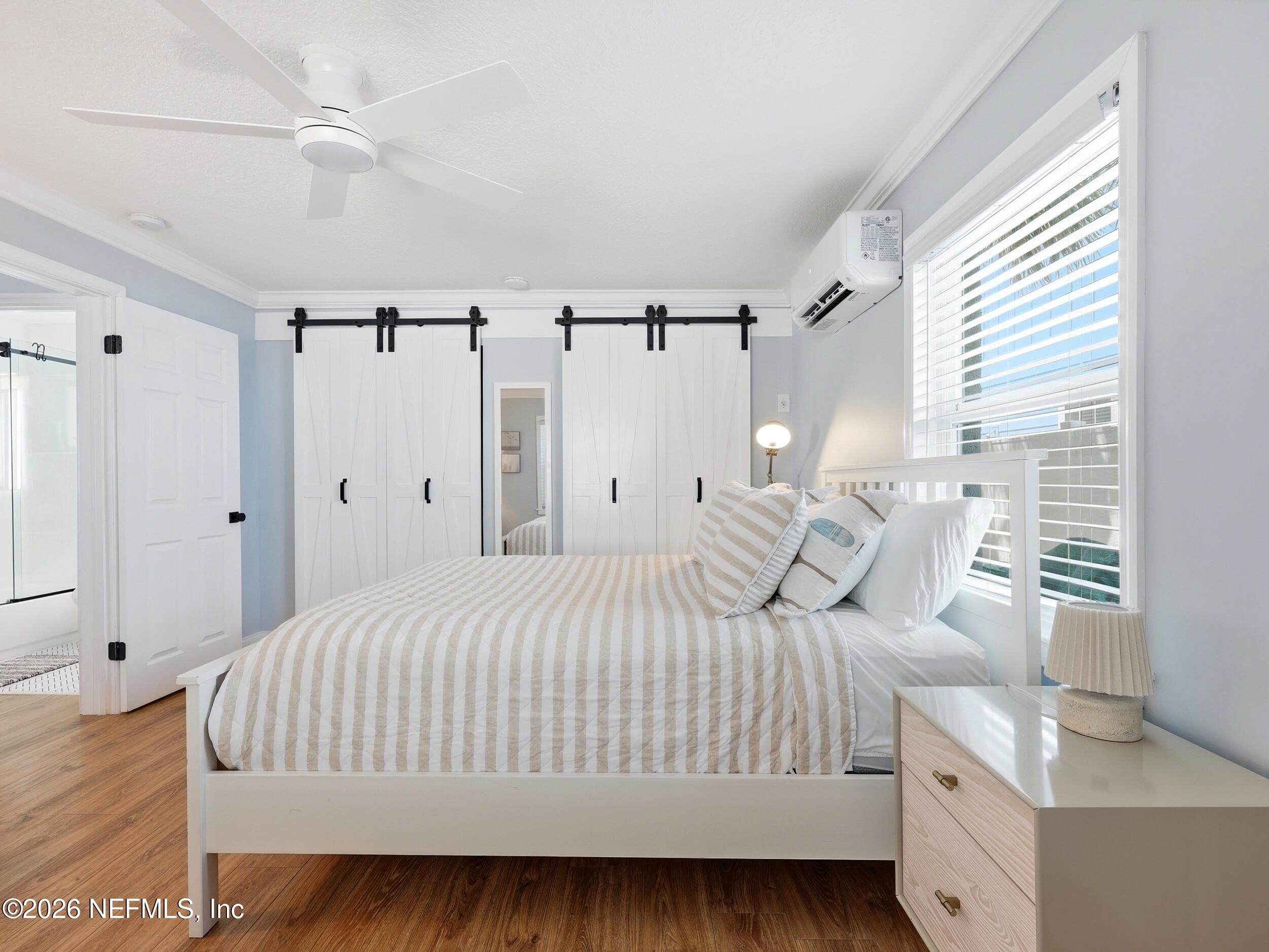 Washer and Dryer in closet — 1202 1ST Street S, Jacksonville Beach, FL 32250