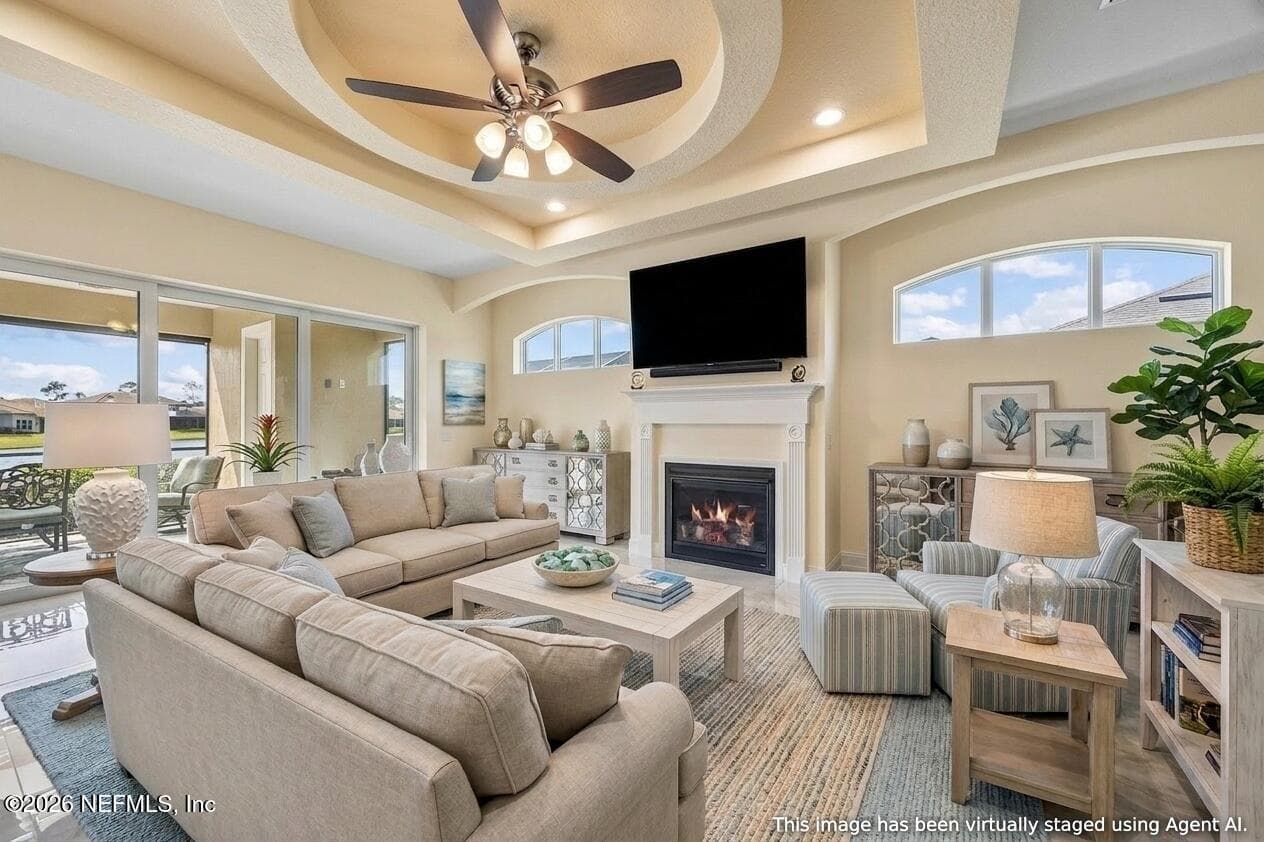 Virtually enhanced family room option — 2852 CASSIA Lane, Jacksonville, FL 32246