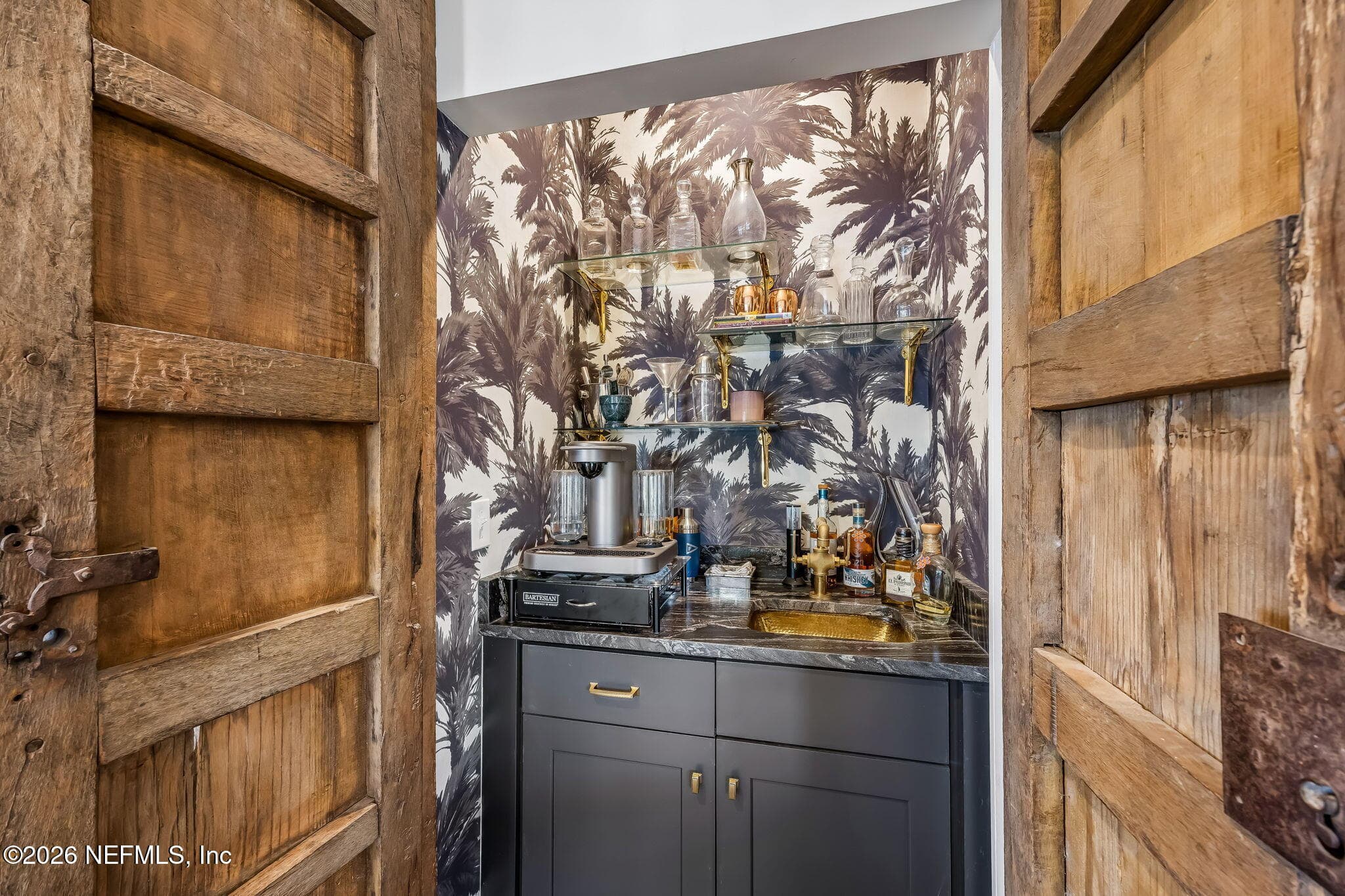 Secret bar behind the stairwell — 4273 VENETIA Boulevard, Jacksonville, FL 32210