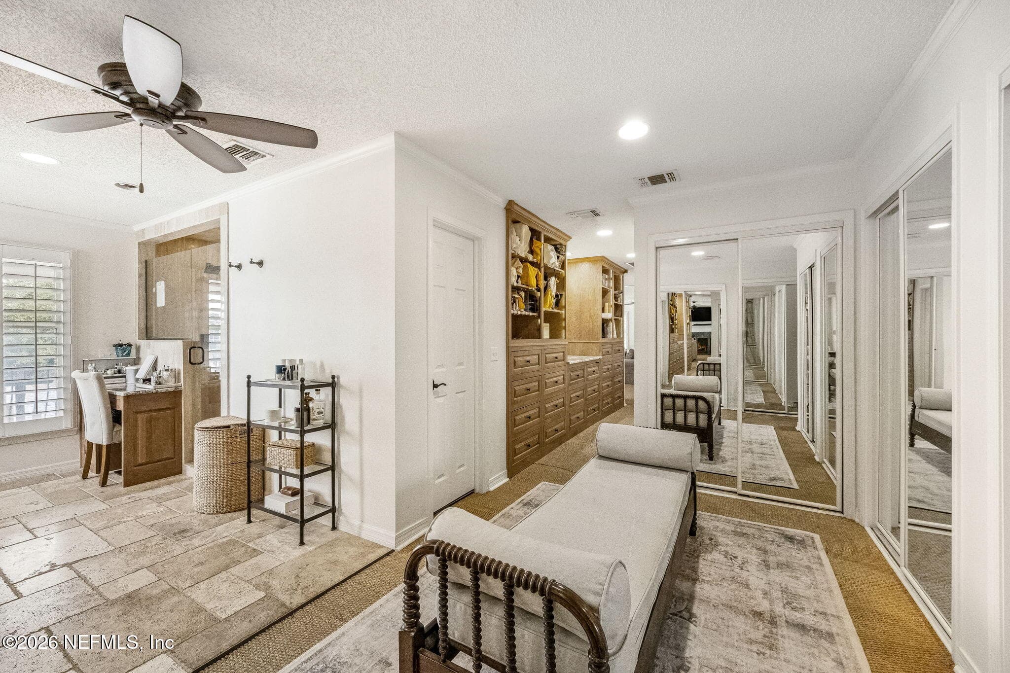 Primary bathroom and closet — 4273 VENETIA Boulevard, Jacksonville, FL 32210