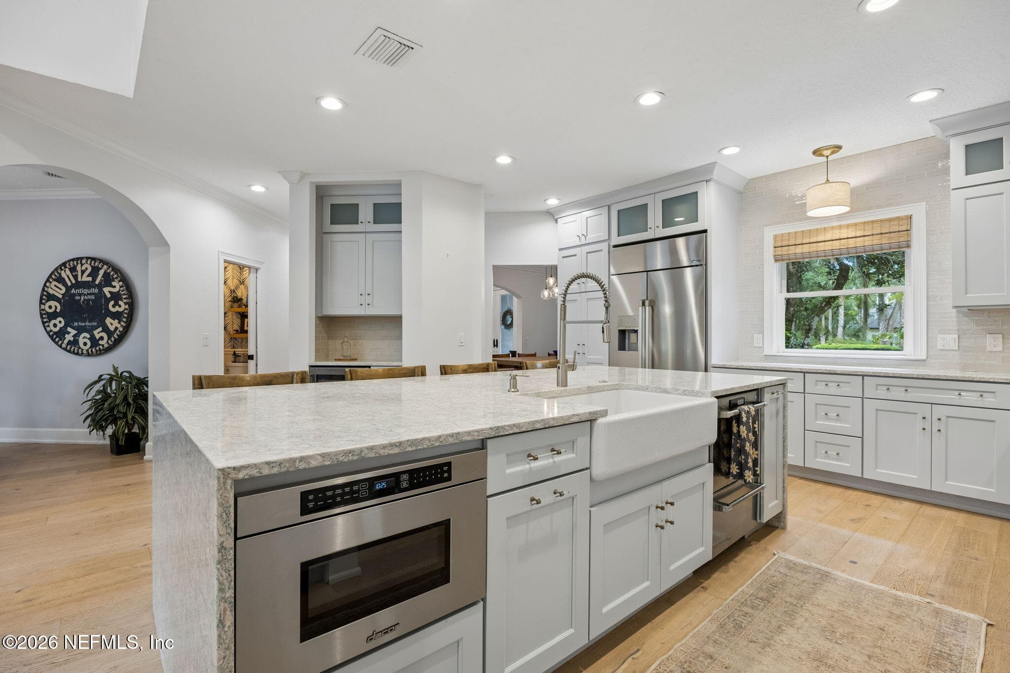 Two drawer dishwasher and built in Dacor microwave. — 5070 BENTGRASS Circle, Ponte Vedra Beach, FL 32082