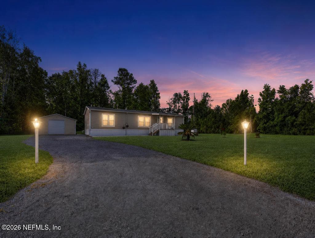 Front dusk — 44480 SWALLOWFORK Avenue, Callahan, FL 32011