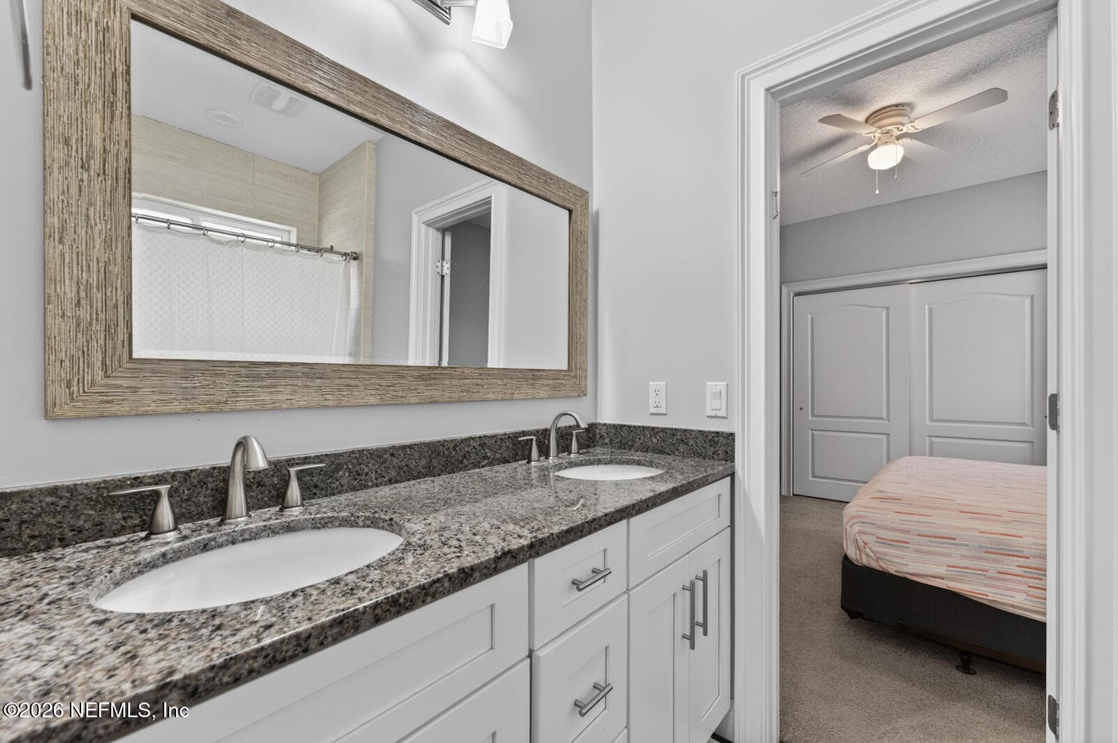 Shared Bath Suite between Secondary Bedrooms — 1720 E TALL TREE Drive, Jacksonville, FL 32224
