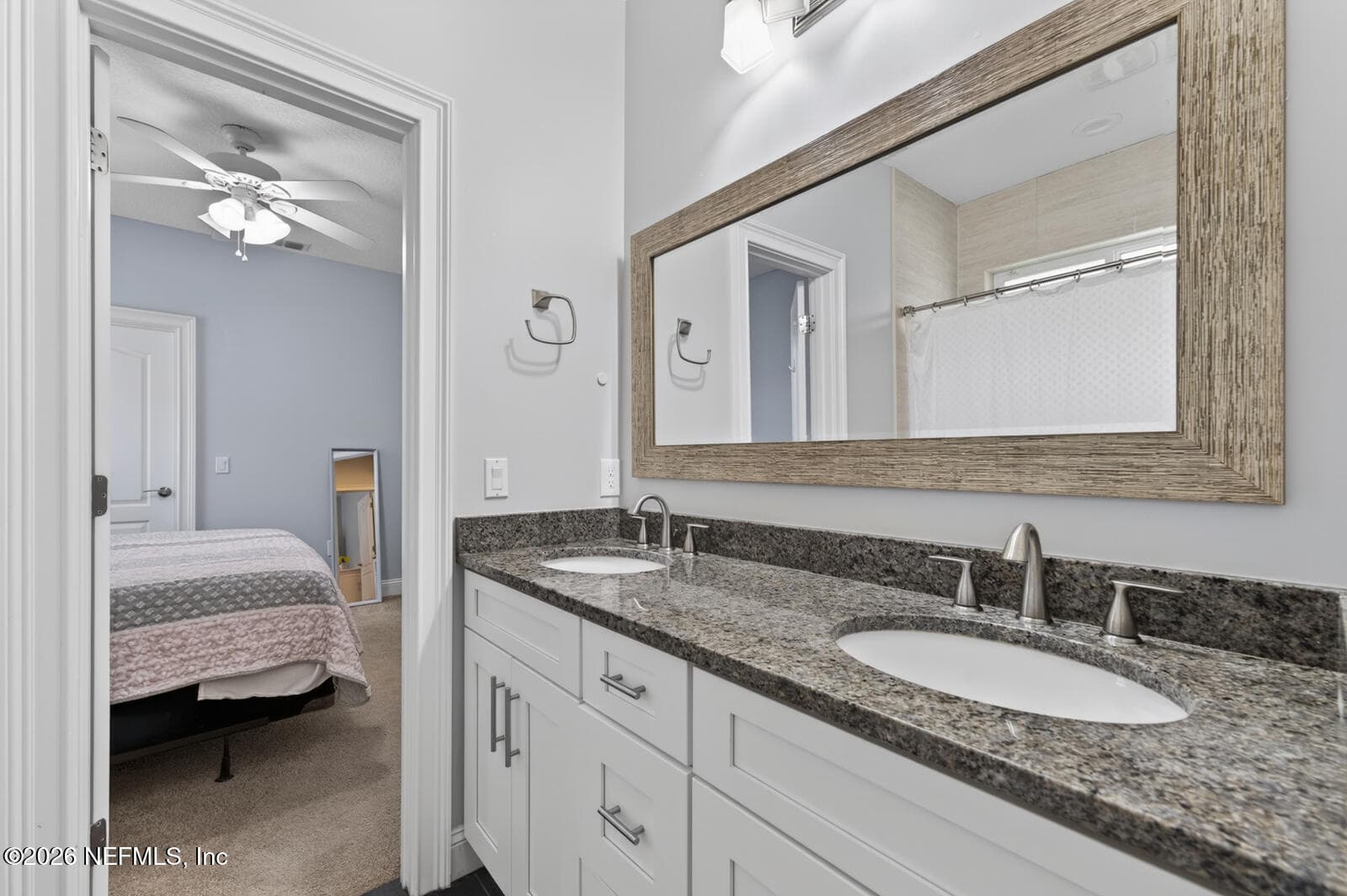 Shared Bath Suite between Secondary Bedrooms — 1720 E TALL TREE Drive, Jacksonville, FL 32224