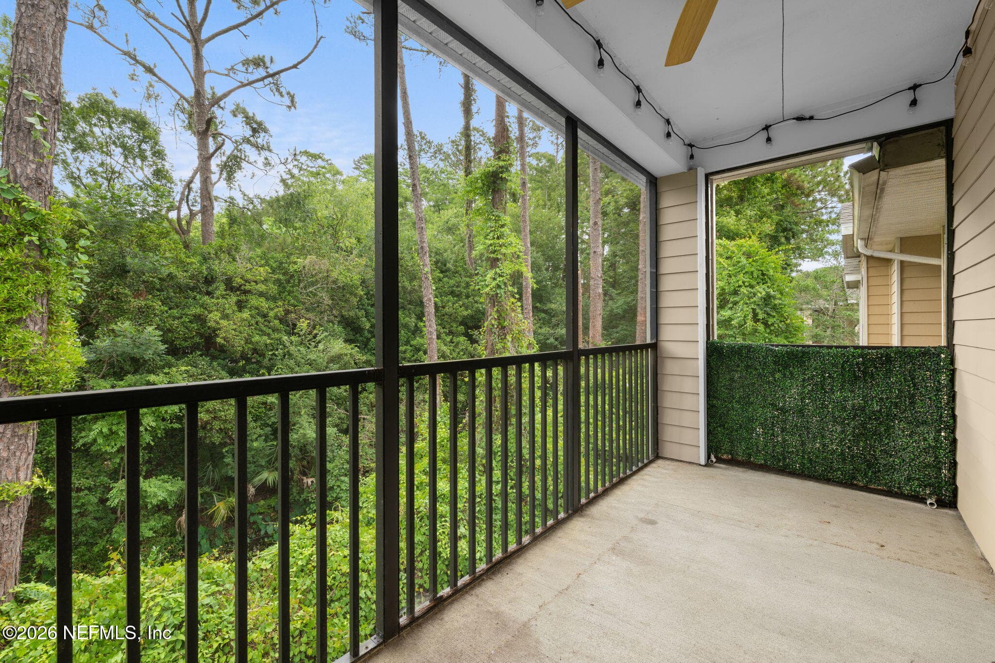 Private screened Balcony — 10200 BELLE RIVE Boulevard 4103, Jacksonville, FL 32256
