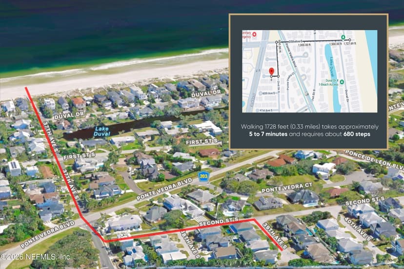 225 39th Avenue S, Jacksonville Beach, FL 32250